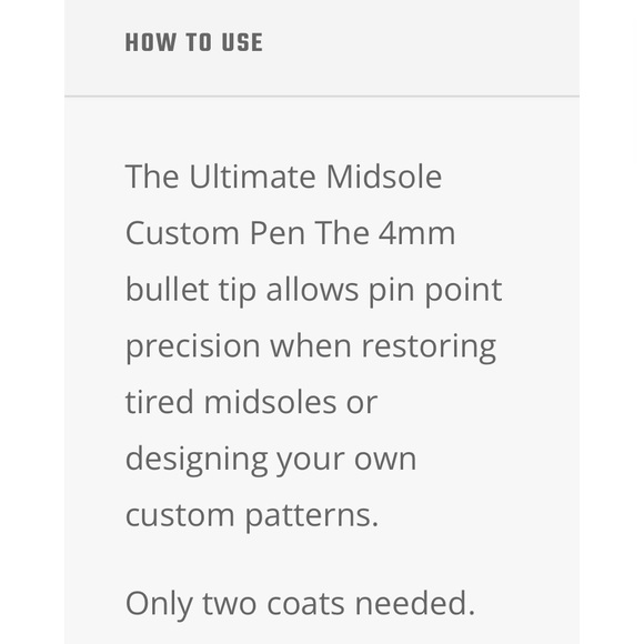 Crep Protect Mark On Sneaker Paint Pen - Picture 4 of 10